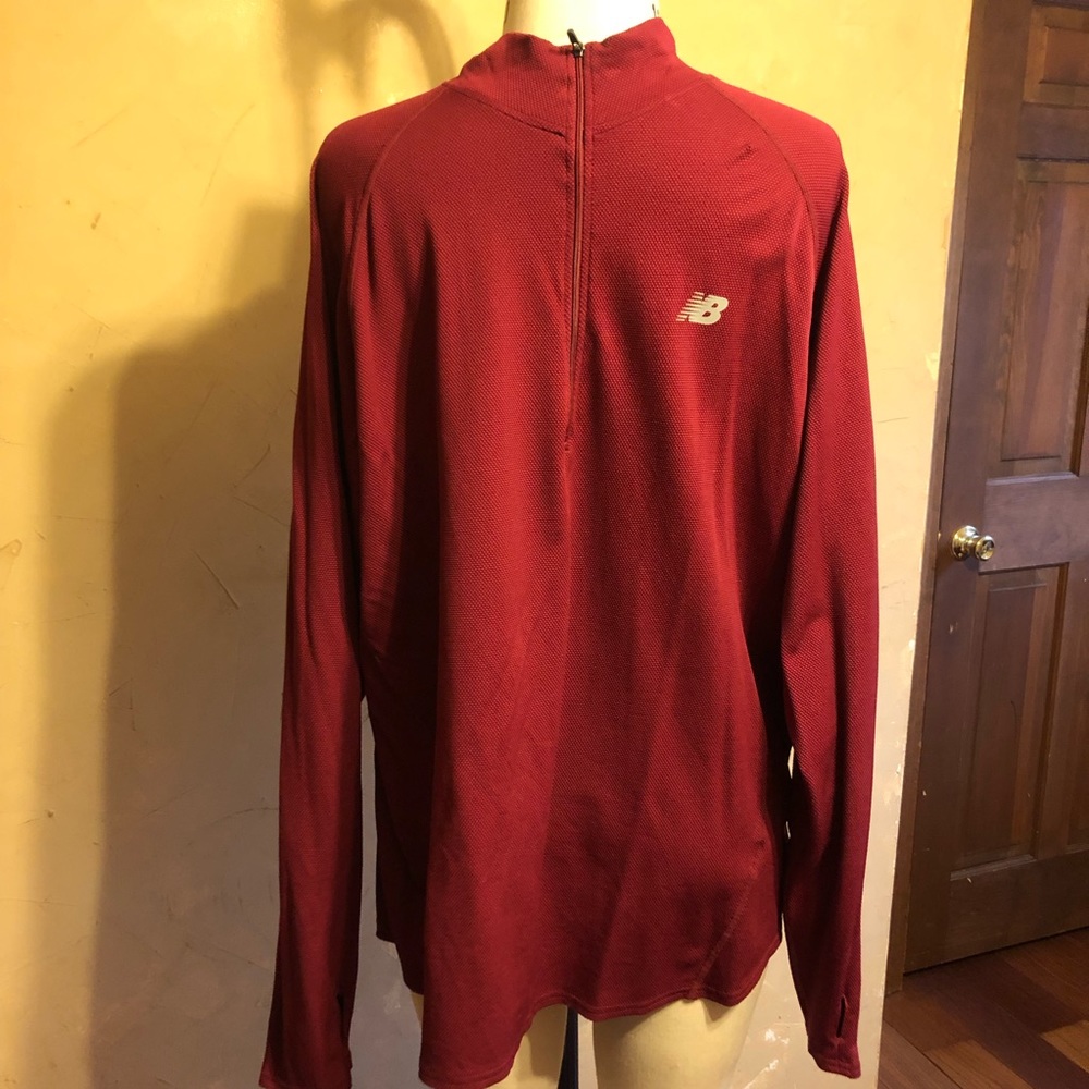 Men’s New Balance Big Tall XXL 3/4 zip Pullover